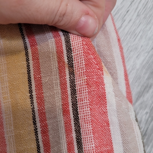 Soft Surroundings Striped Palette Pants Linen Medi - Picture 5 of 11